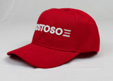 3D Puff Red Gostoso Stripes Logo Embroidered Baseball Hat