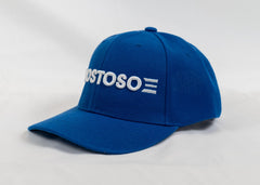 New 3D Puff Blue Gostoso Stripes Logo Embroidered Baseball Hat