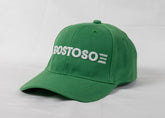 3D Puff Green Gostoso Stripes Logo Embroidered Baseball Hat