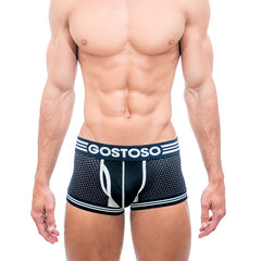 Mesh Boxer Brief Black Underwear