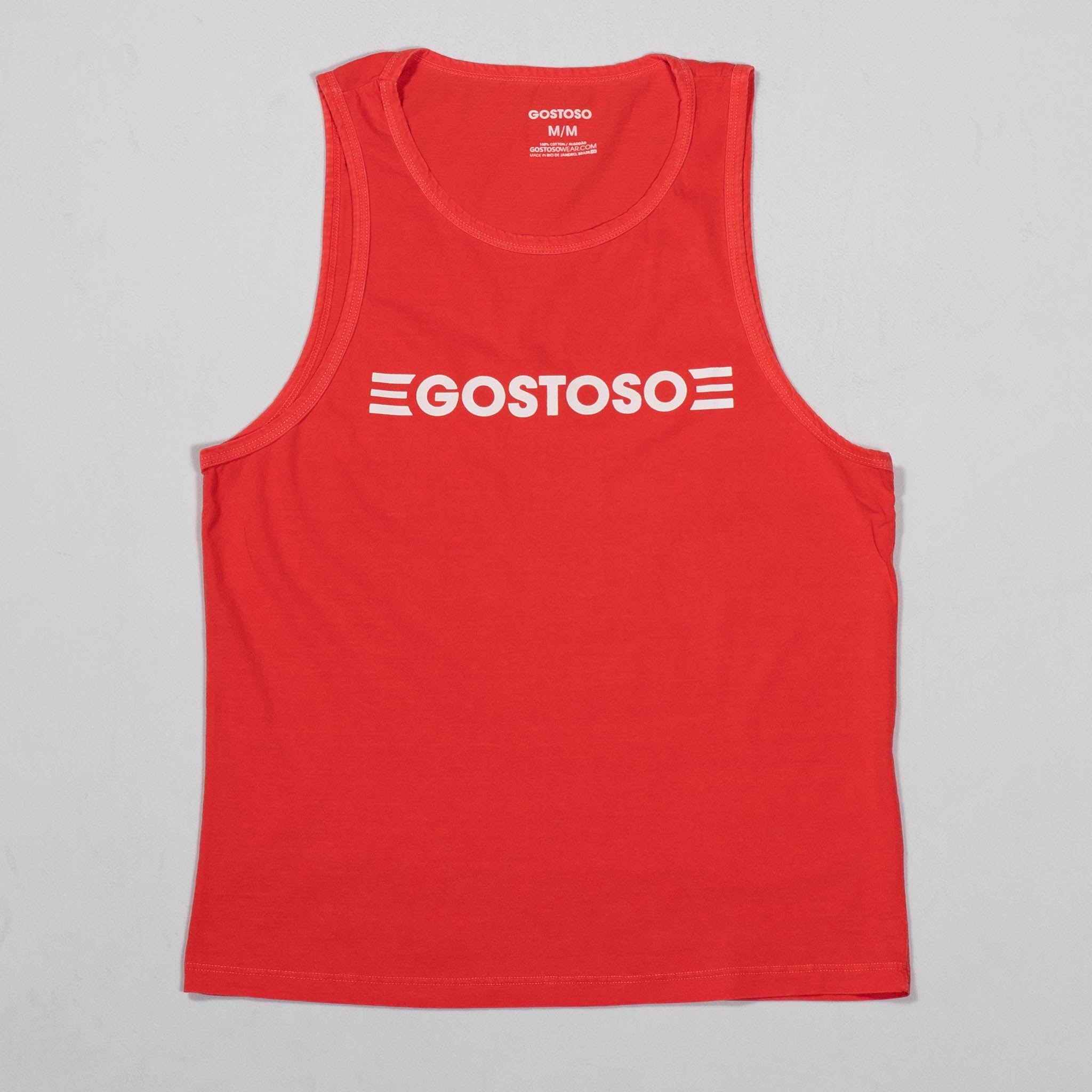 GOSTOSO Red Tank  - Men's tank top