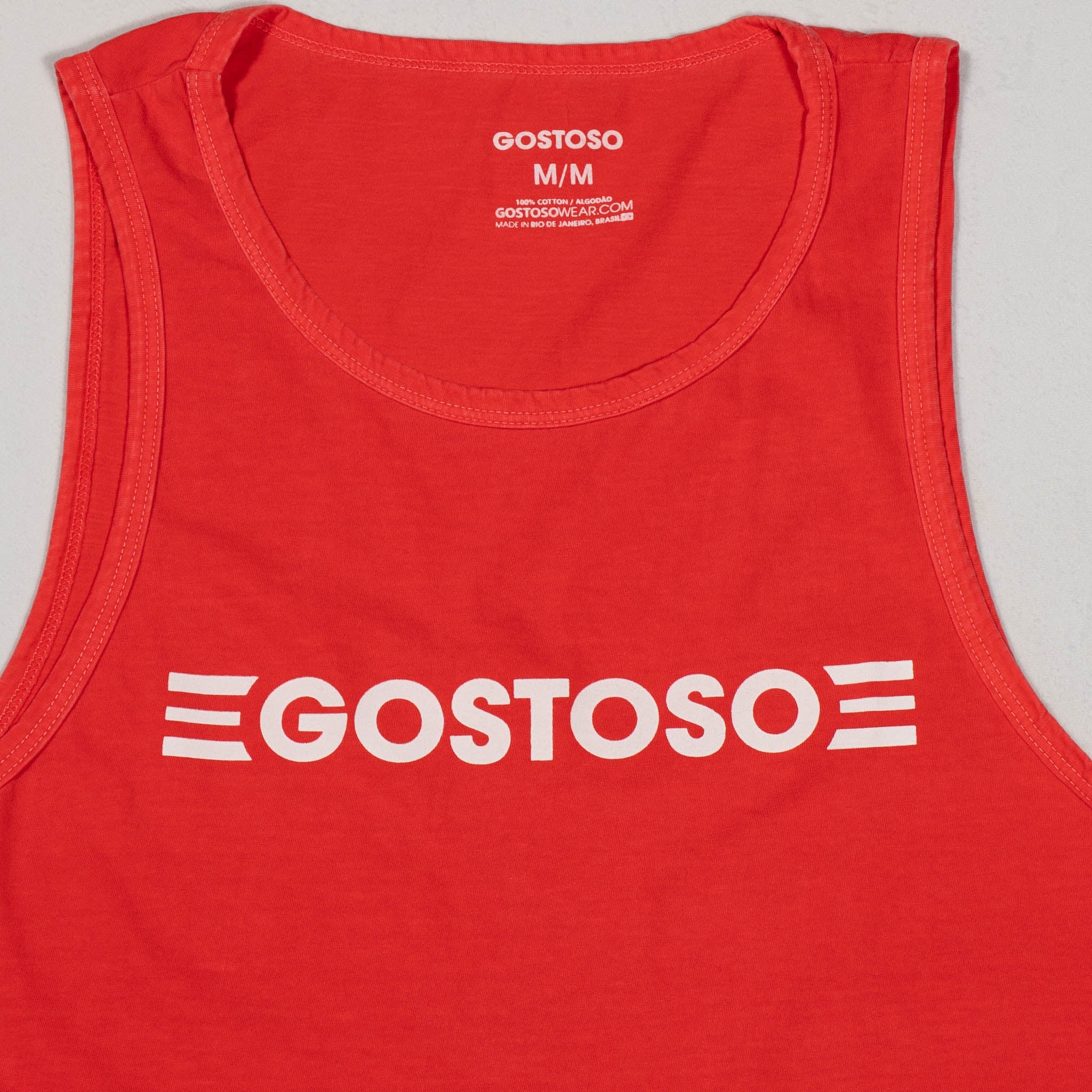 GOSTOSO Red Tank  - Men's tank top