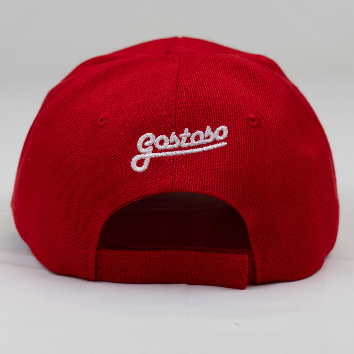 3D Puff Red Gostoso Stripes Logo Embroidered Baseball Hat