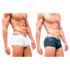 Gostoso Boxer Brief White/Black 2-pack Underwear