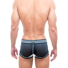 Mesh Boxer Brief Black Underwear