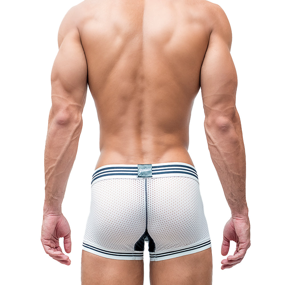 Mesh Boxer Brief White Underwear