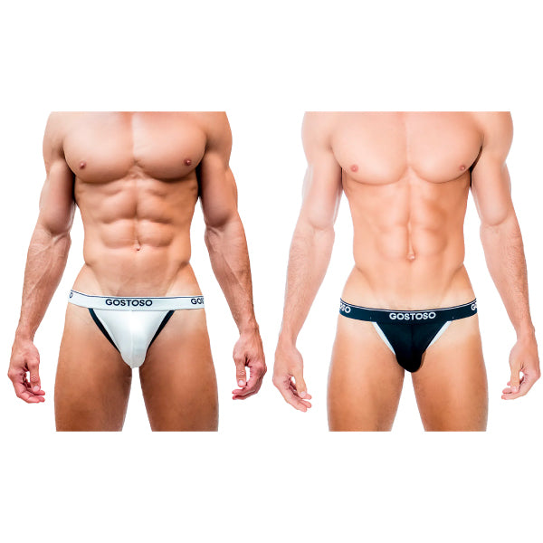 Freshman Modal Jocks -2-pack Black & White pair